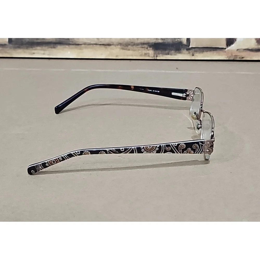 Vera Bradley 0518 Caffe Latte CAF  Women Eyeglasses Frame 51- 18 -135mm Half Rim